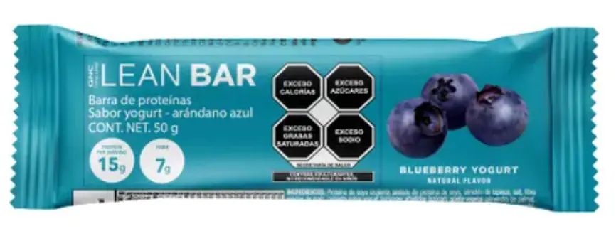 Lean Bar Barra de Proteína Total Lean Moras 50 Gramos