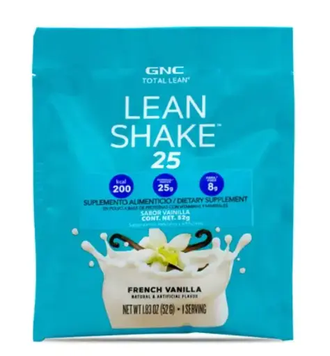 Lean Shake 25 Suplemento Alimenticio Total Lean Vainilla 52 Gramos